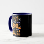 Mug J'Ai Mis Le Boo À Boujee Funny Halloween Ghost (Devant gauche)
