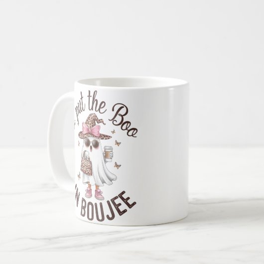 Mug j'ai mis le boo dans bouje mignon halloween design (Devant gauche)