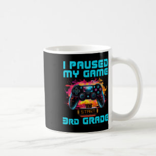 Mug J'ai mis mon jeu en pause 3e année joueur de jeux