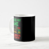Mug J'ai mis mon jeu en pause pour célébrer Juneteenth (Devant gauche)