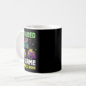 Mug J'ai mis mon jeu en pause pour Mardi Gras Jeu vidé (Devant gauche)