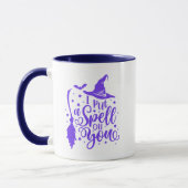 Mug J'Ai Mis Un Enfer Sur Toi Halloween (Gauche)