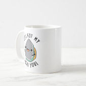 Mug J'ai mon fer vous drôle de jeu de mots sur les app (Devant gauche)