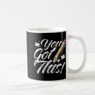Mug J'Ai Obtenu Cet Examen Enseignant Test Jour Score
