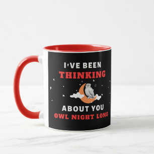 Mug J'ai pensé à toi pendant toute la nuit