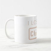 MUG J'AI PERDU CTRL - CONTRÔLE - BLAGUE DE PROGRAMMEUR (Gauche)