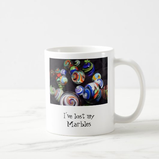 Mug J'ai perdu mes marbres (Droite)