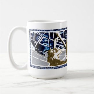 Mug "J'ai peur de l'argent" Musique de la carte de Noë
