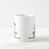 Mug J'ai peut-être l'air mignonne Slap 8 personnes drô (Centre)