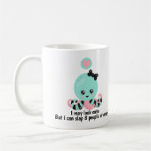 Mug J'ai peut-être l'air mignonne Slap 8 personnes drô (Gauche)