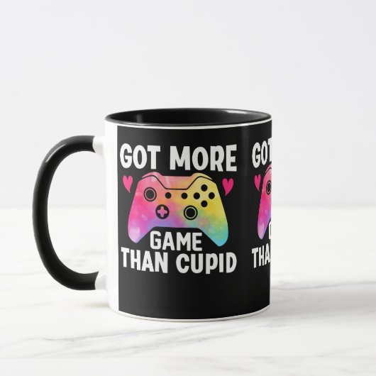 Mug J'Ai Plus De Jeu Que Cupid Valentine Video Jeu (Gauche)