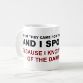 Mug J'ai pris la parole (Devant gauche)