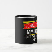 Mug J'ai protégé ma maison... (Centre)