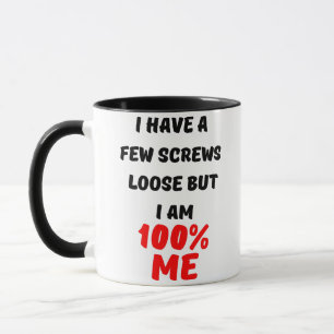 MUG J'AI QUELQUES ÉCRAN LOOSE MAIS JE SUIS 100% MOI