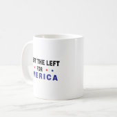 Mug J'Ai Quitté La Gauche Pour L'Amérique (Devant gauche)