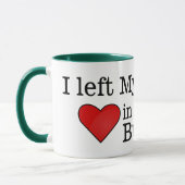Mug J'ai quitté Mon coeur à Budapest (Gauche)
