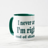 Mug J'ai raison (Devant gauche)