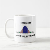 Mug J'Ai Raison D'Environ 95% Du Temps De L'Humour De (Gauche)