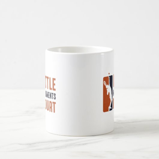 Mug J'Ai Réglé Mes Arguments Devant Le Tribunal (Centre)