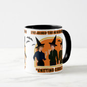 Mug J'ai rejoint le cercle des tricots du quartier. (Devant droit)