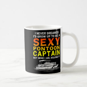 Mug J'ai rêvé de grandir pour être un capitaine de bat
