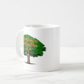 Mug J'ai secoué mon arbre généalogique et un groupe (Devant gauche)