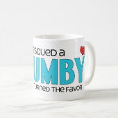 Mug J'ai secouru un Brumby (le cheval masculin) (Devant droit)