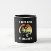 Mug J'Ai Soudé Ça A Aidé (Centre)