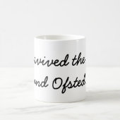 Mug J'ai survécu ! (Centre)