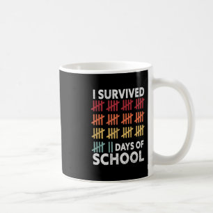 Mug J'ai survécu 67 jours d'école Funny 67 tapis de co
