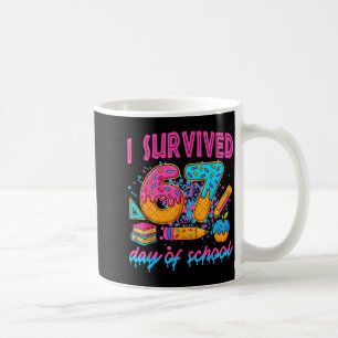 Mug J'ai survécu 67 jours d'école Ice Cream Drip Six S