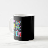 Mug J'ai survécu 67 jours d'école Mème drôle Professeu (Devant gauche)