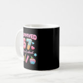 Mug J'ai survécu 67 jours d'école Mème Six Sept Généra (Devant gauche)