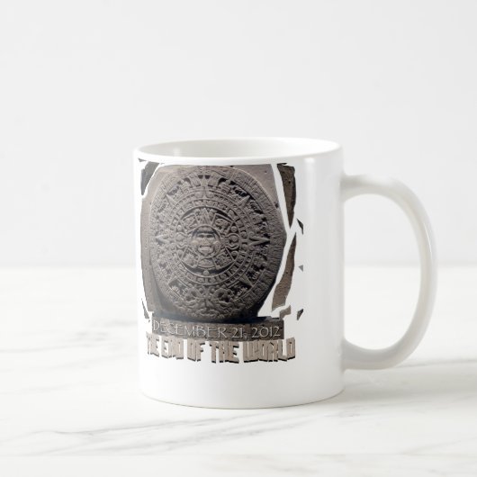 MUG J'AI SURVÉCU À LA FIN DU MONDE 2012 (Droite)