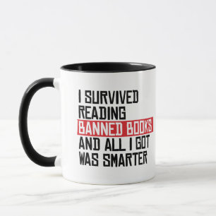 Mug J'ai survécu à la lecture de livres interdits