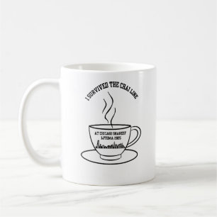 Mug J'ai survécu à la ligne de chai à Chicago Shareef 