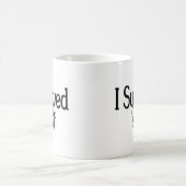 Mug J'ai survécu à l'école catholique (Centre)