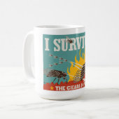 Mug J'ai survécu à l'invasion du Canada (Devant gauche)