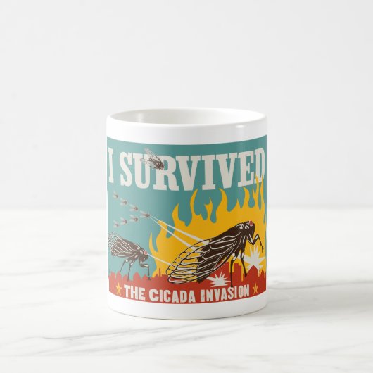 Mug J'ai survécu à l'invasion du Canada (Centre)