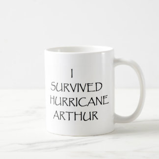 Mug J'ai survécu à l'ouragan Arthur