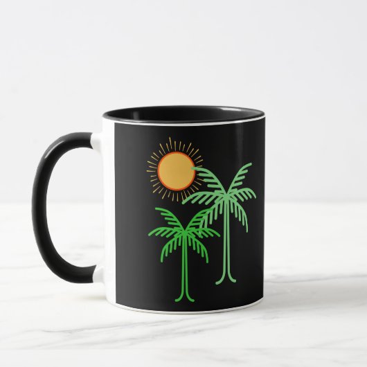 Mug J'ai survécu à l'ouragan Irma (Gauche)