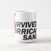 Mug J'ai survécu à l'ouragan Sandy (Centre)