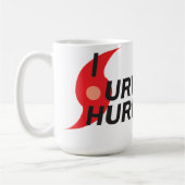 Mug J'ai survécu à l'ouragan Sandy (Gauche)