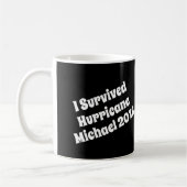 Mug "J'ai survécu à Michael 2018" et à radar d'ouragan (Gauche)
