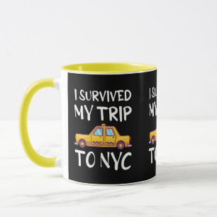 Mug J'Ai Survécu À Mon Voyage À New York
