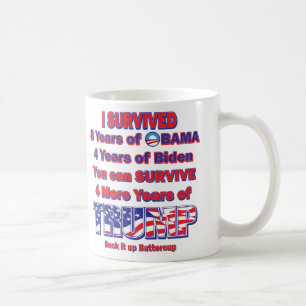 Mug J'ai survécu à Obama et Biden