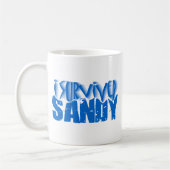 Mug j'ai survécu à SANDY (Gauche)