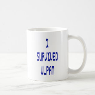 Mug J'ai survécu à Ulpan