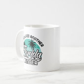 Mug J'Ai Survécu À Un Autre Hiver En Floride (Devant gauche)