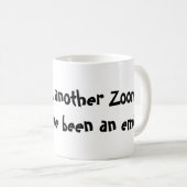 Mug J'ai survécu à un autre Zoom (Devant droit)